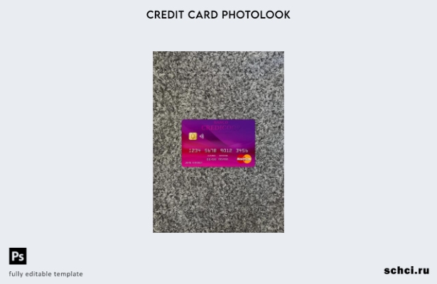 цифровая загрузка Аргентинский банк Credicoop Mastercard, фотоизображение, перед